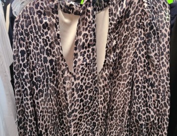 Leopard Print Blouse