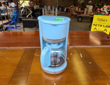 Blue Coffee Maker